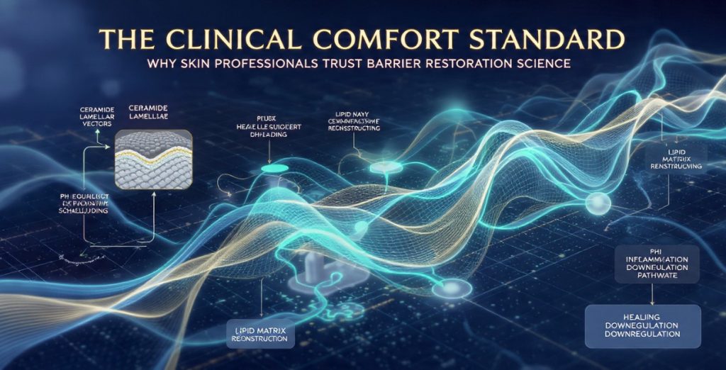 The Clinical Comfort Standard: Why Skin Professionals Trust Barrier Restoration Science