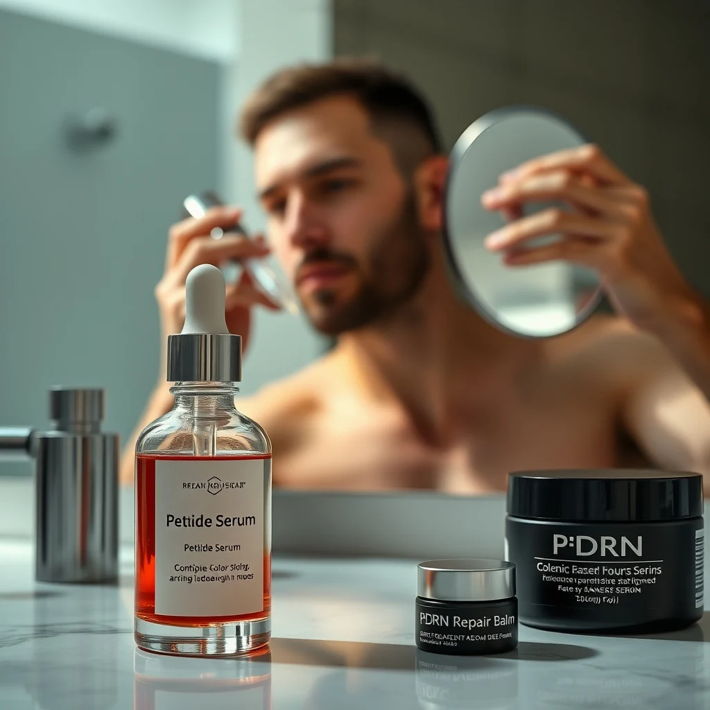 Men’s Grooming Ingredients Guide: Peptides & Regenerative Actives for Healthier Skin